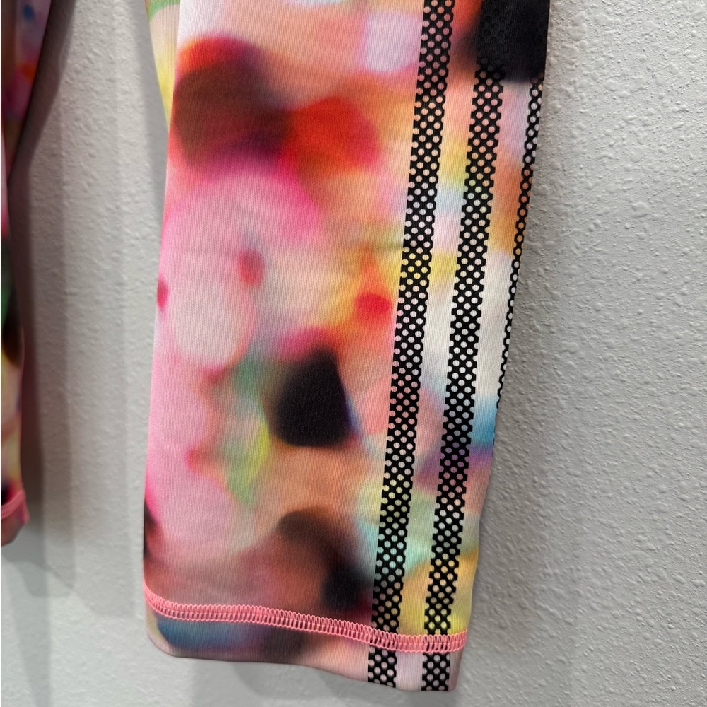 Adidas Multicolor Patterned Capri Leggings - Picture 3 of 4